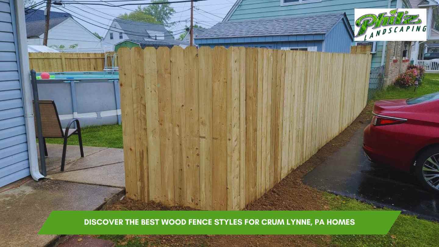 Discover the Best Wood Fence Styles for Crum Lynne, PA Homes