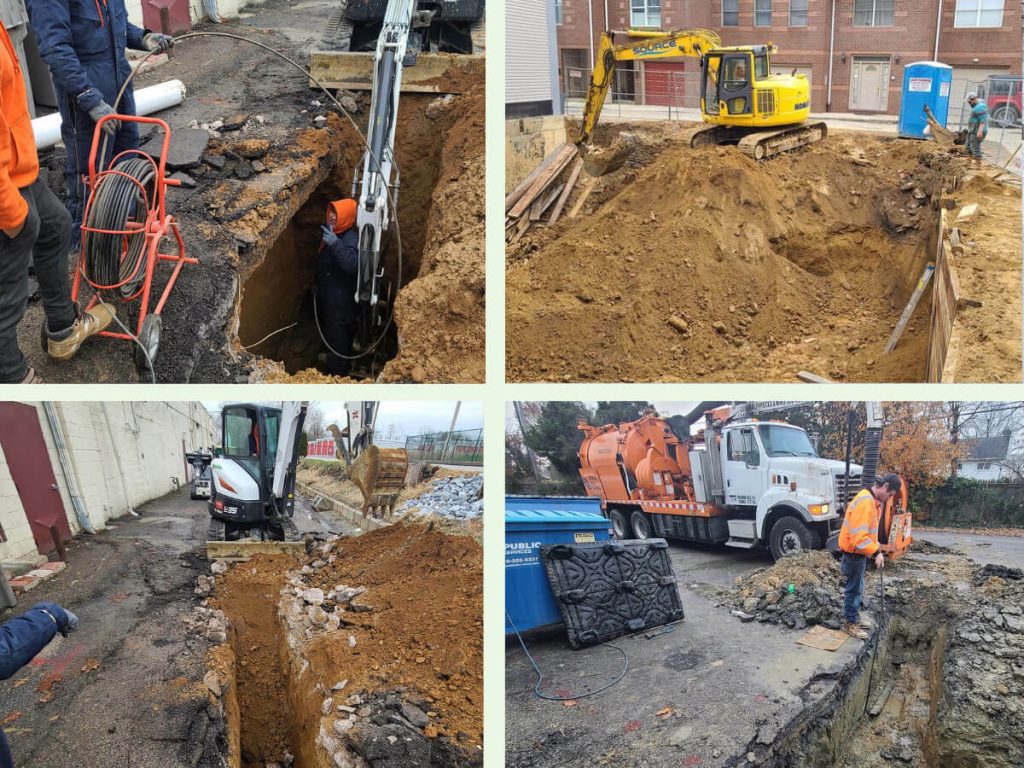 excavation in swarthmorewood woodlyn pa