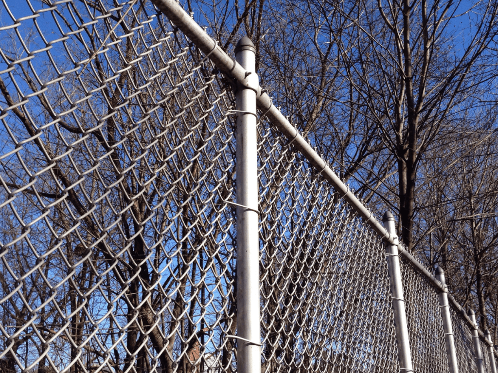 Installing Chain-Link Fencing in Delaware County